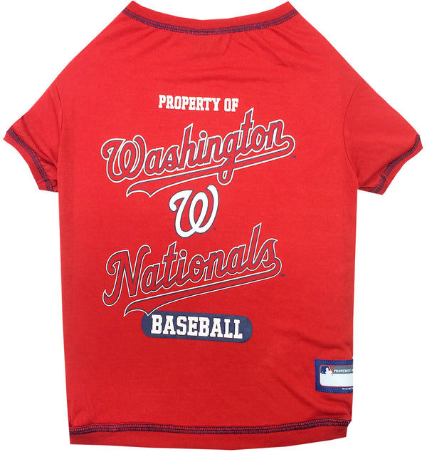 WASHINGTON NATIONALS DOG TEE SHIRT, MLB - Bones Bizzness