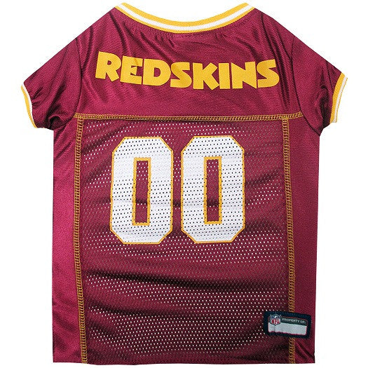 WASHINGTON REDSKINS DOG JERSEY- YELLOW TRIM, NFL Jerseys - Bones Bizzness