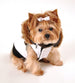 WHITE ELITE REFLECTIVE DOG COAT PUFFER, Coats - Bones Bizzness