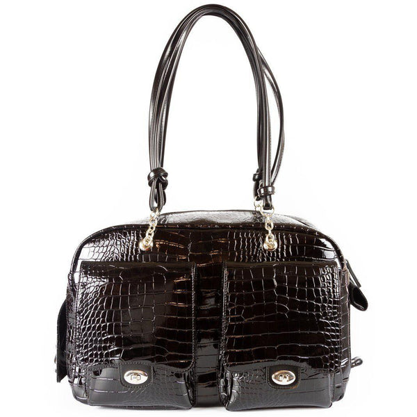 CROC ALEX BLACK DOG CARRIER