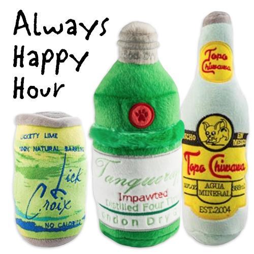 ALWAYS HAPPY HOUR DOG TOY BUNDLE