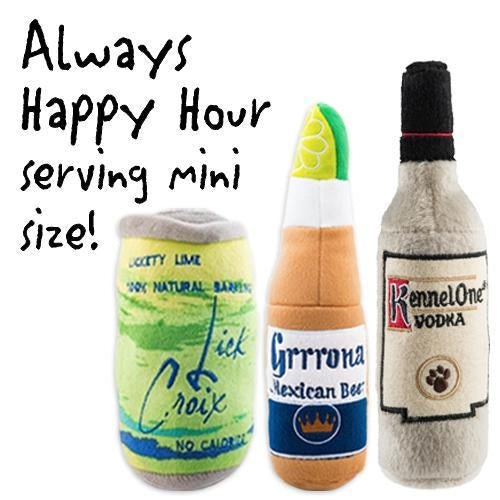 ALWAYS HAPPY HOUR MINI DOG TOY BUNDLE