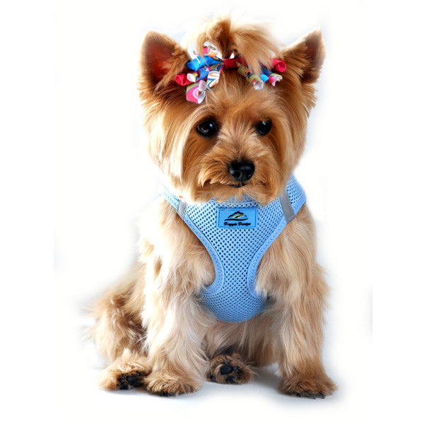 LIGHT BLUE AMERICAN RIVER CHOKE FREE DOG HARNESS, Harness - Bones Bizzness