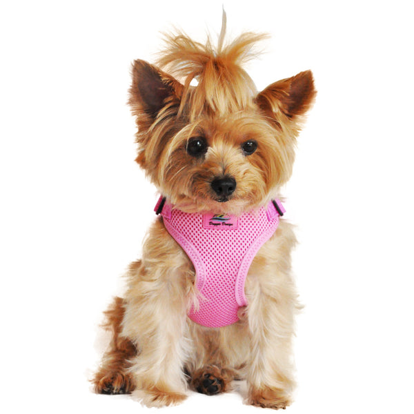 CANDY PINK - WRAP AND SNAP CHOKE FREE DOG HARNESS, Harness - Bones Bizzness