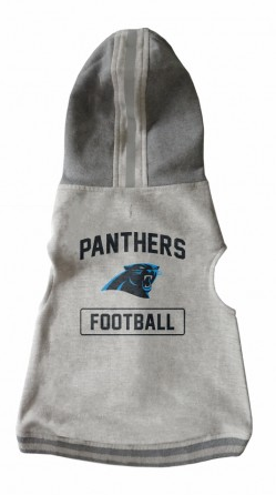 CAROLINA PANTHERS PET HOODED CREWNECK, NFL Jerseys - Bones Bizzness