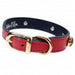 AU NATURALE IN FERRARI RED DOG COLLAR