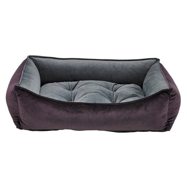 AUBERGINE SCOOP DOG BED, Beds - Bones Bizzness