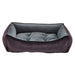 AUBERGINE SCOOP DOG BED, Beds - Bones Bizzness