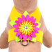 ISLAND FLOWER TINKIE DOG HARNESS - 12 COLORS, Harness - Bones Bizzness