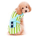 GREEN AND WHITE BACKPACK TANK TOP FOR DOGS, Shirts Tanks & Tees - Bones Bizzness