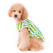 GREEN AND WHITE BACKPACK TANK TOP FOR DOGS, Shirts Tanks & Tees - Bones Bizzness