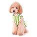 GREEN AND WHITE BACKPACK TANK TOP FOR DOGS, Shirts Tanks & Tees - Bones Bizzness