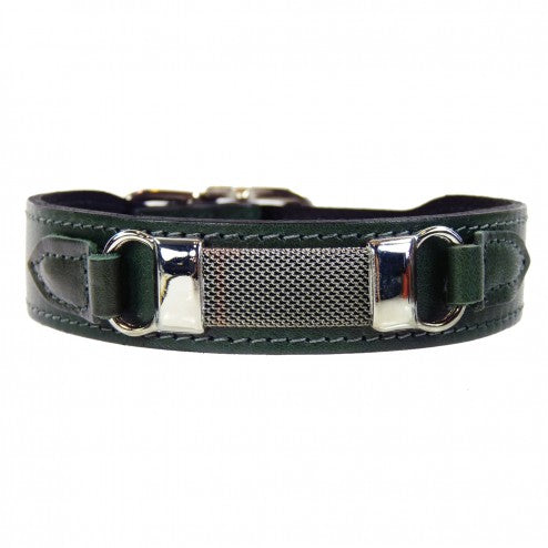 BARCLAYS IN IVY GREEN DOG COLLAR