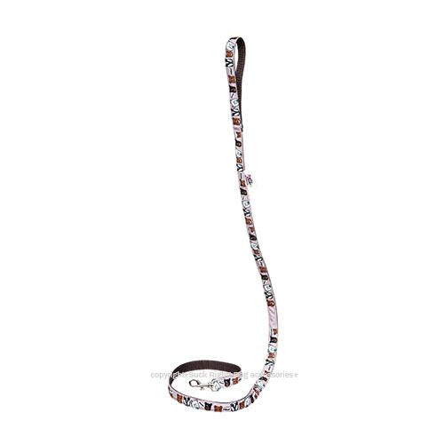 GREY DEER TEXTILE DOG LEASH