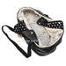 BLACK + DOTS DOG CARRIER