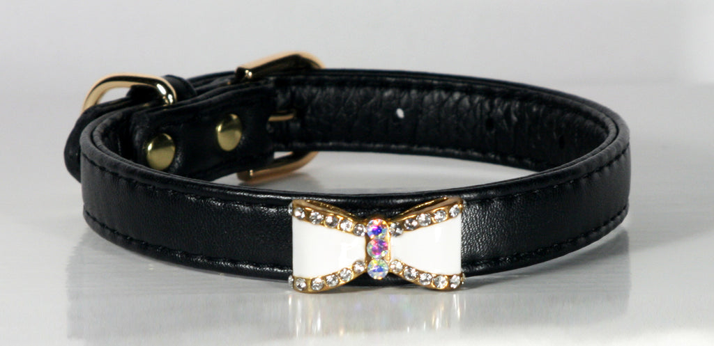 DARLING BOW COLLAR - BLACK
