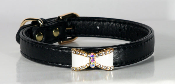 DARLING BOW COLLAR - BLACK