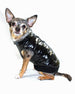 BLACK ELITE REFLECTIVE DOG COAT PUFFER, Coats - Bones Bizzness