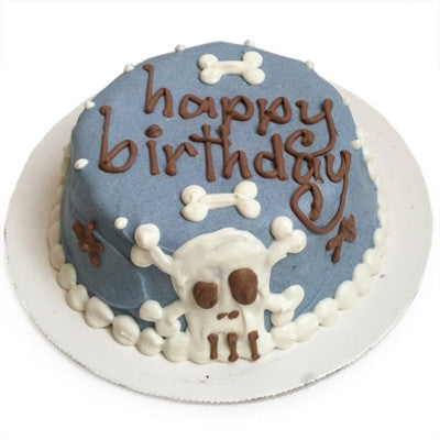 BUBBA ROSE - BLUE PUNK ROCK SKULL CAKE (PERSONALIZED)