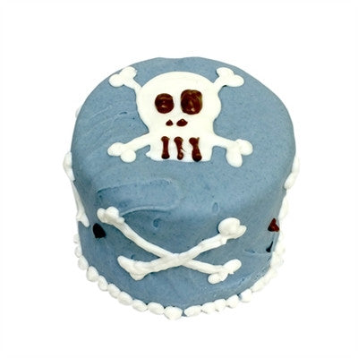 BLUE SKULL BABY DOG CAKE, Treats - Bones Bizzness