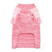 PINK BOHO FRINGE DOG SWEATER, Sweaters - Bones Bizzness