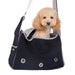 BLACK BOXY MESSENGER DOG CARRIER BAG, Carriers - Bones Bizzness