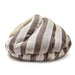 BROWN STRIPED BURGER DOG BED, Beds - Bones Bizzness