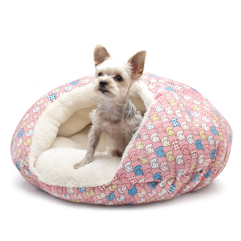 PINK ELEPHANT BURGER DOG BED, Beds - Bones Bizzness