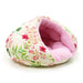 FLORAL BURGER DOG BED, Beds - Bones Bizzness