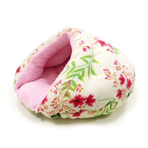 FLORAL BURGER DOG BED, Beds - Bones Bizzness