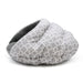 GEO DIAMOND GREY BURGER DOG BED