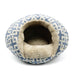 BLUE GEOMETRIC ELEPHANT BURGER DOG BED, Beds - Bones Bizzness