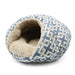 BLUE GEOMETRIC ELEPHANT BURGER DOG BED, Beds - Bones Bizzness