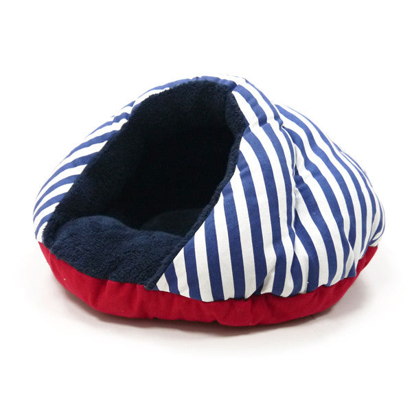 NAUTICAL BURGER DOG BED, Beds - Bones Bizzness