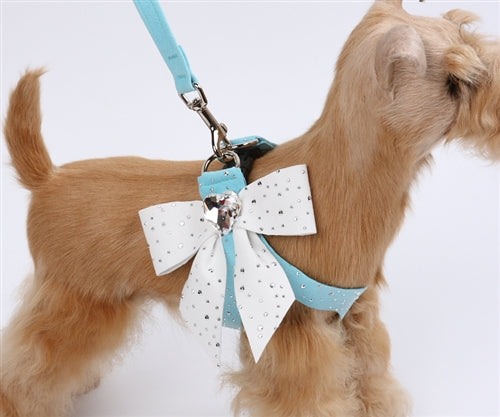 TIFFI'S GIFT HEART BOW STEP-IN HARNESS, Harness - Bones Bizzness