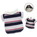 4 STRIPED POLO DOG SHIRT, Shirts Tanks & Tees - Bones Bizzness