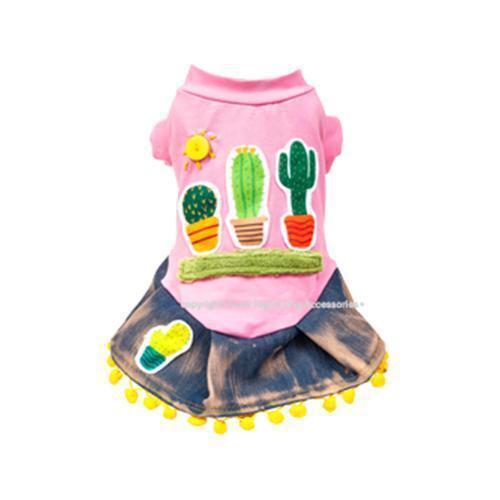 CACTUS DOG DRESS