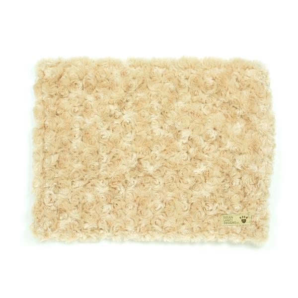 CAMEL CURLY SUE BLANKET DOG BLANKET, Blankets - Bones Bizzness