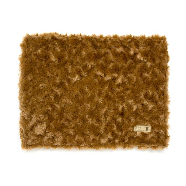 CAMEL APPLE CURLY SUE BLANKET DOG BLANKET, Blankets - Bones Bizzness