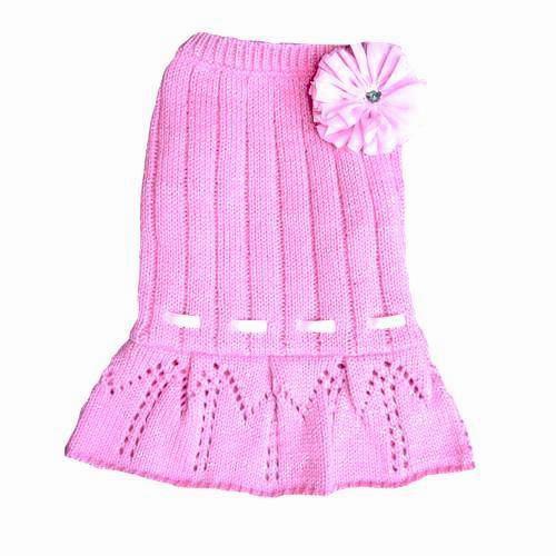 CASSIDY DOG SWEATER PINK, PAJAMAS - Bones Bizzness