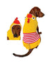 CHICKEN HOODIE WOOL DOG SWEATER