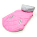 CITY PUFFER DOG JACKET PINK, Coats - Bones Bizzness