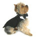 BLACK DOG HARNESS TUXEDO W/ TAILS, BOW TIE & COLLAR, ACCESSORIES - Bones Bizzness