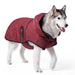 CLASSIC DOG TRENCH COAT MAROON, Coats - Bones Bizzness