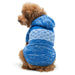 BLUE COLORBLOCK DOG SWEATER, Sweaters - Bones Bizzness