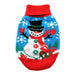 Ugly Snowman Holiday Dog Sweater - Combed Cotton, Sweaters - Bones Bizzness