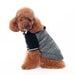 CONTRAST HOODIE DOG SWEATER, Sweaters - Bones Bizzness