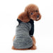 CONTRAST HOODIE DOG SWEATER, Sweaters - Bones Bizzness