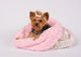 CUDDLE CUP DOG BED - PINK LYNX, Beds - Bones Bizzness