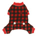 LUMBERJACK JUMPER DOG JUMPER, PAJAMAS - Bones Bizzness